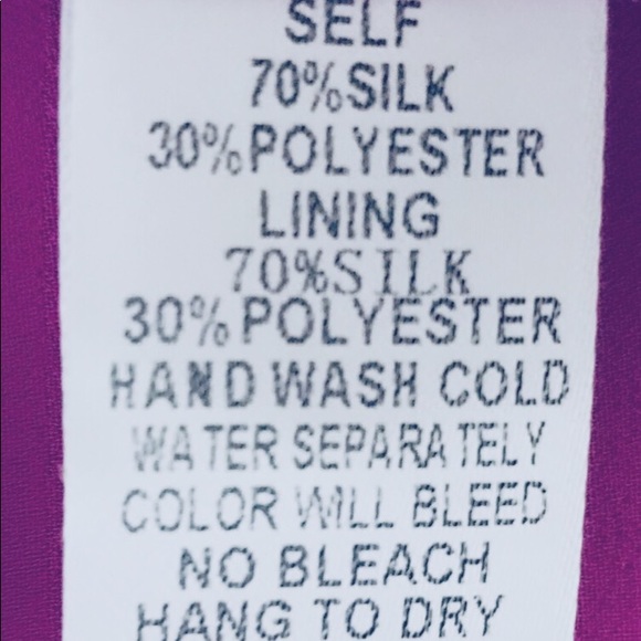 NWT Open Back Elegant Magenta Blouse - - Picture 5 of 7